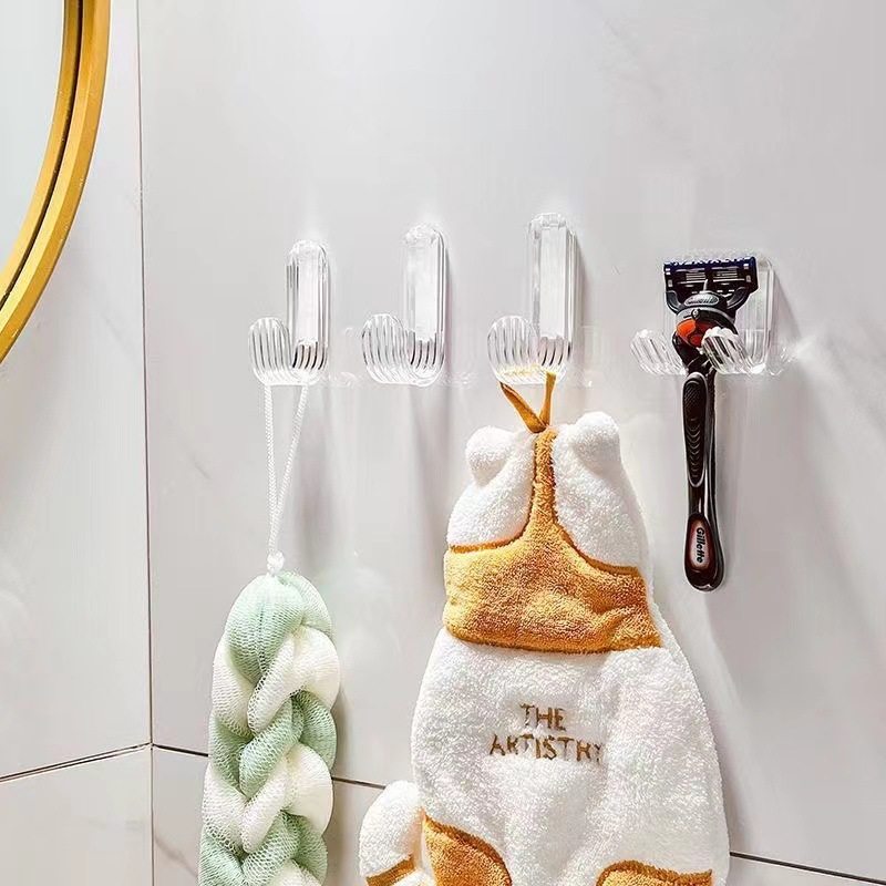 卫生间手动刮胡刀挂钩粘贴无痕浴室防水墙壁上免打孔剃须刀支架,收纳整理,挂钩/粘钩,淘宝优惠券,粉丝福利购,淘宝优惠卷