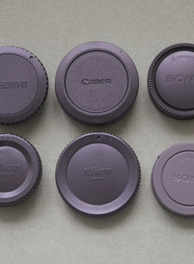 适用佳能索尼康微单反相机盖镜头后盖Z6III/R6/A7M4/A7C2机身前盖