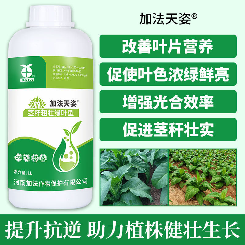 加法天姿叶面肥改善叶片营养促进茎秆壮实水溶肥料