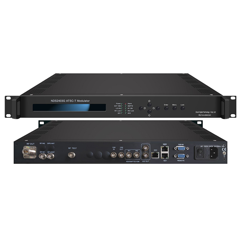 NDS2403G  DVB-ASI/SMPTE-310M in RF ATSC-T outputs modulator