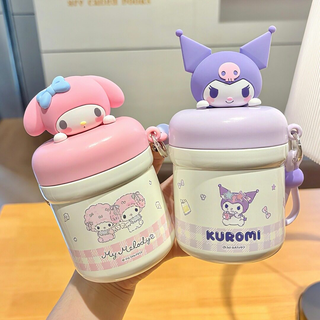 三丽鸥保温杯美乐蒂玉桂狗库洛米动漫水杯/居家/百货