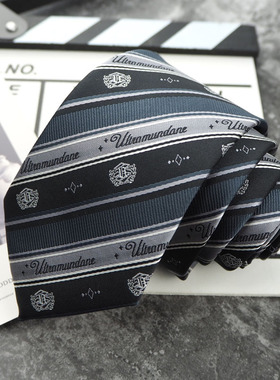 【剡原手作】黑耀川 原创JK/DK涤丝领带领结校供条纹百搭衬衫配饰