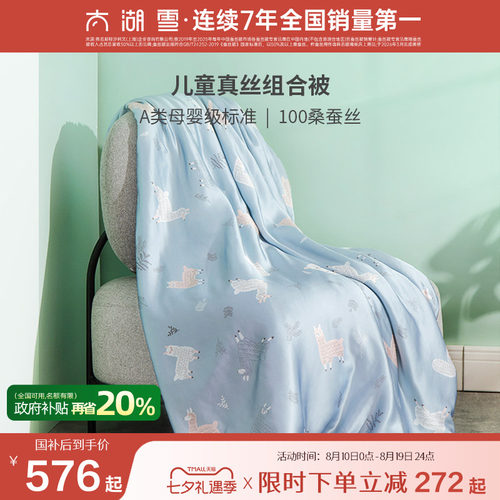 太湖雪100%桑蚕丝被夏凉被薄款