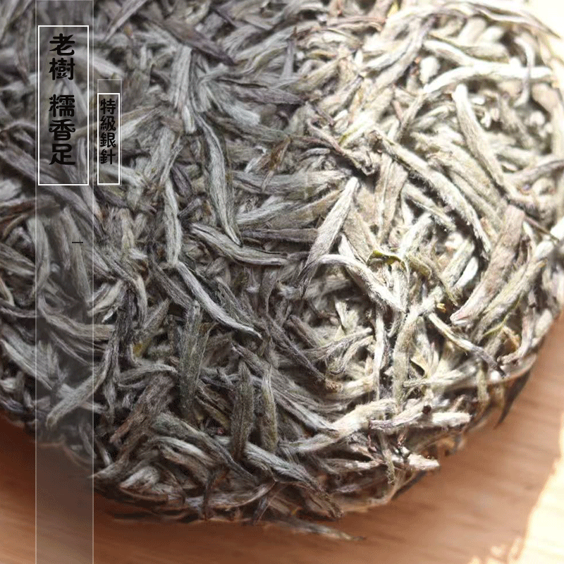【糯感足】老茶客推荐入2026政和白茶华茶5号政大银针饼100g小饼