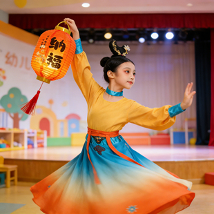 2026新款新年灯笼儿童手提小孩花灯春节过年古风舞蹈表演拍照道具