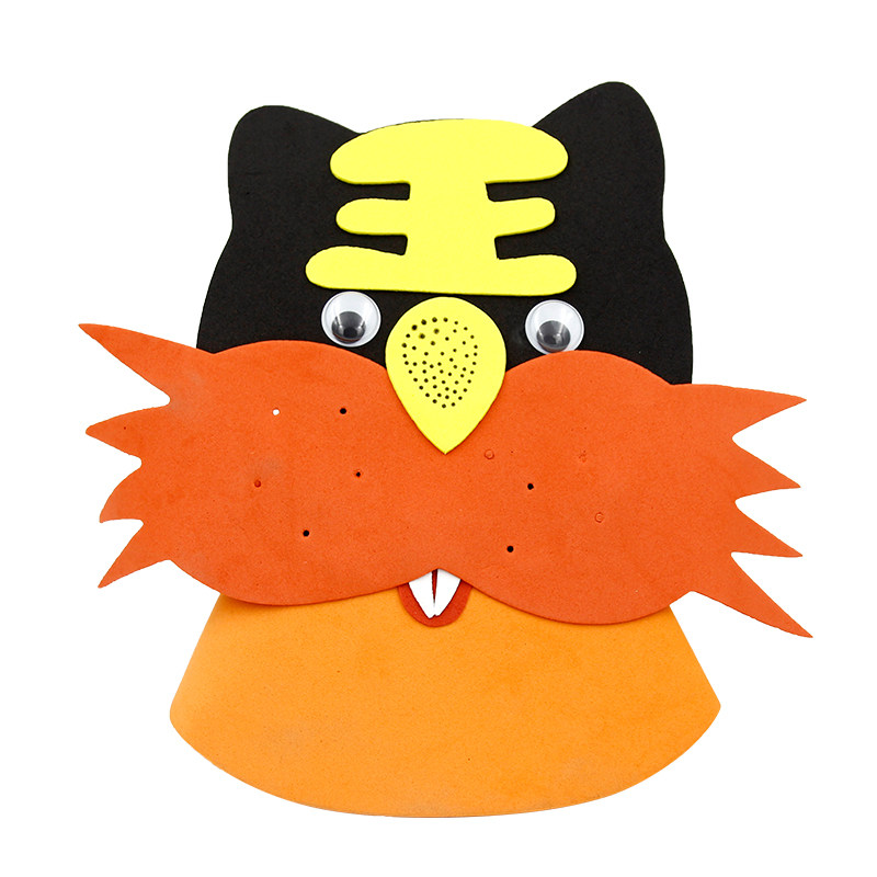 仕彩 万圣节装饰舞会演出表演装扮卡通EVA卡通动物十二生肖面具