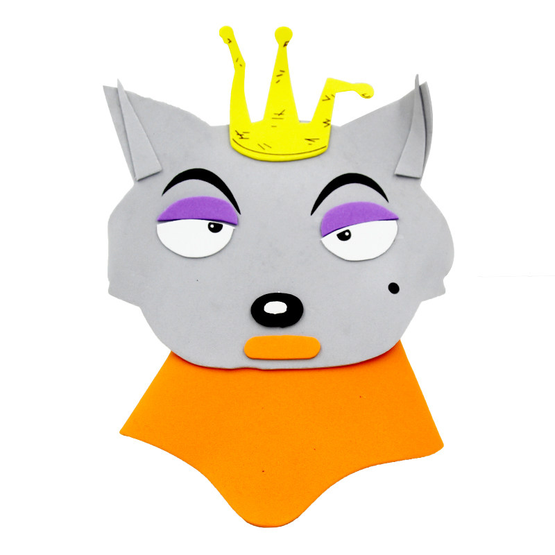 仕彩 万圣节装饰舞会演出表演装扮卡通EVA卡通动物十二生肖面具