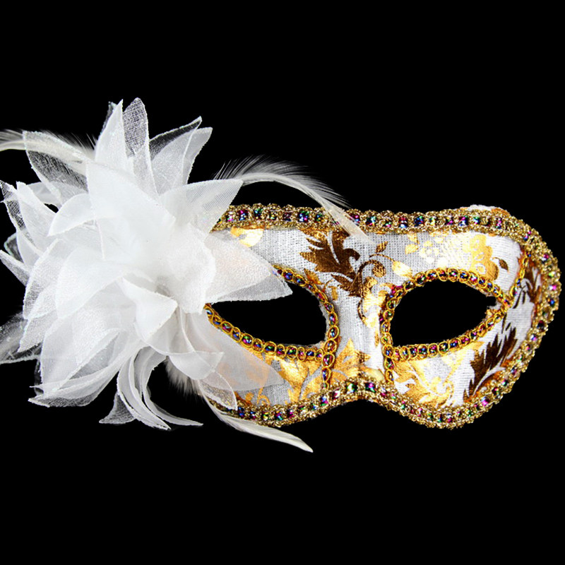 仕彩万圣节化妆舞会面具女式公主半脸威尼斯面具成人舞会派对装饰