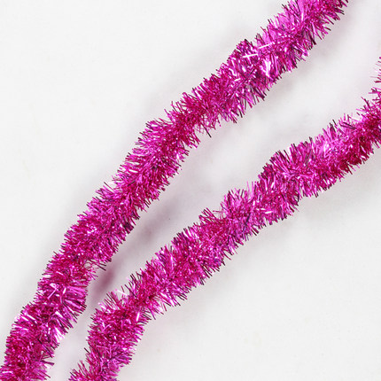 圣诞节婚庆婚房布置节日活动装饰品拉花彩条加长加密加厚彩带毛条