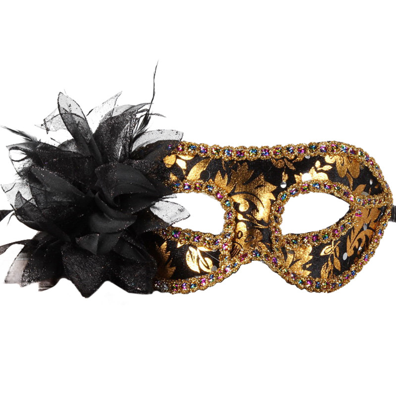 仕彩万圣节化妆舞会面具女式公主半脸威尼斯面具成人舞会派对装饰