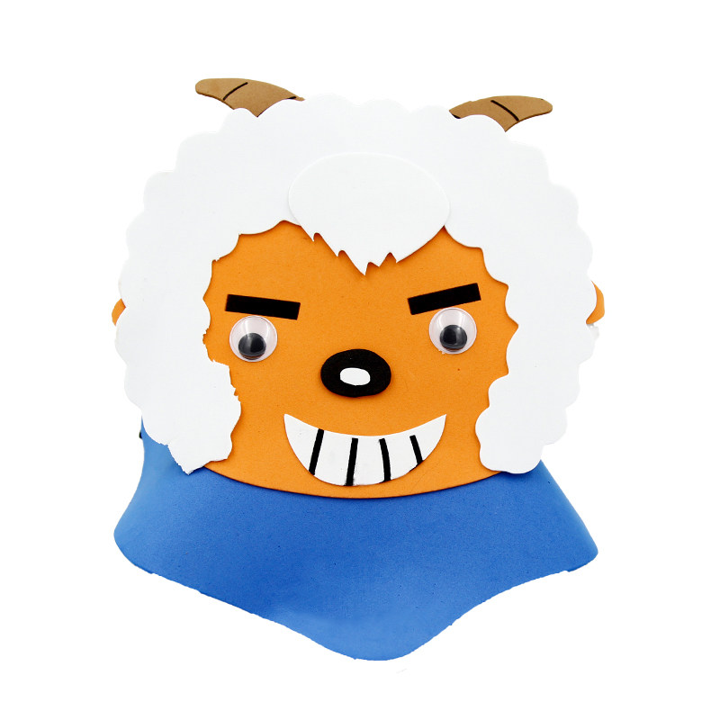 仕彩 万圣节装饰舞会演出表演装扮卡通EVA卡通动物十二生肖面具