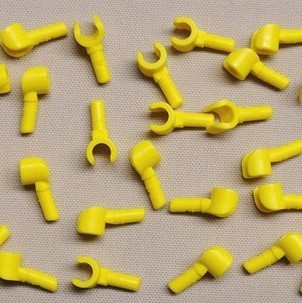 迪森兼容S牌迪龙积木 兼容乐高第三方人仔配件手掌 MOC专用