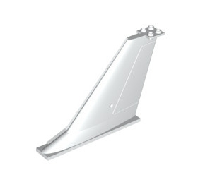 积木零件 54094 2x12x8 飞机尾翼 1个  NO.D221