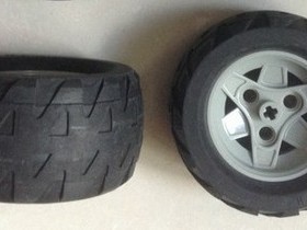 积木配件41896 科技车轮68.8x3.4cm 2套 NO.K41896