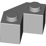 【S牌】拼搭拼装积木配件散件 斜角2孔 87620 10片 NO.Y216