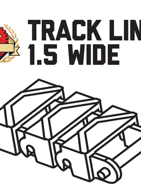 国产积木配件兼容Brickmania 1.5格宽坦克履带 10片 NO.JHH910