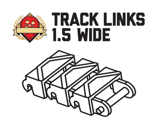 国产积木配件兼容Brickmania 1.5格宽坦克履带 10片 NO.JHH910