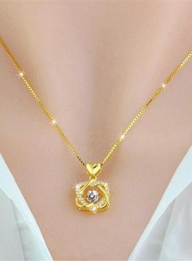 时尚百搭越南沙金项链女不掉色