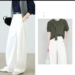 专卖 女裤 2026早春新款 丝毛混纺春季 2571 定制女显瘦休闲裤 时尚