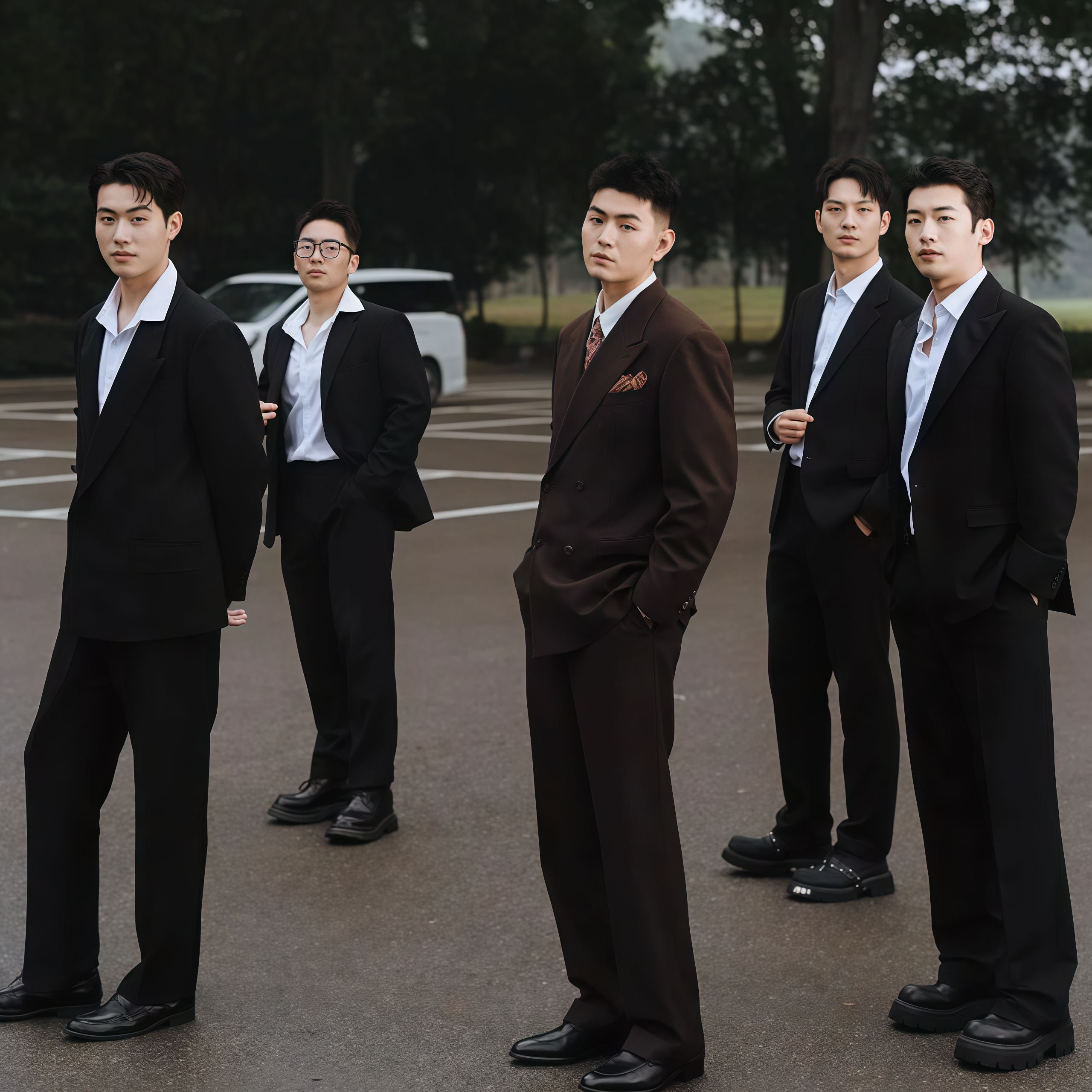 欢喜橙 男士西装马甲商务背心新郎伴郎结婚礼坎肩兄弟团西服马夹