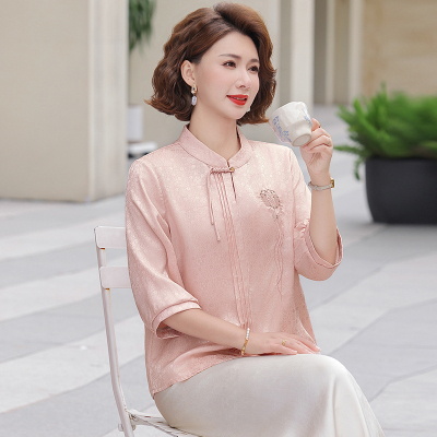 新中式妈妈端庄大气春夏装