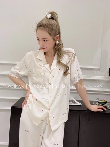 YONGRAN女南韩丝甜美家居服