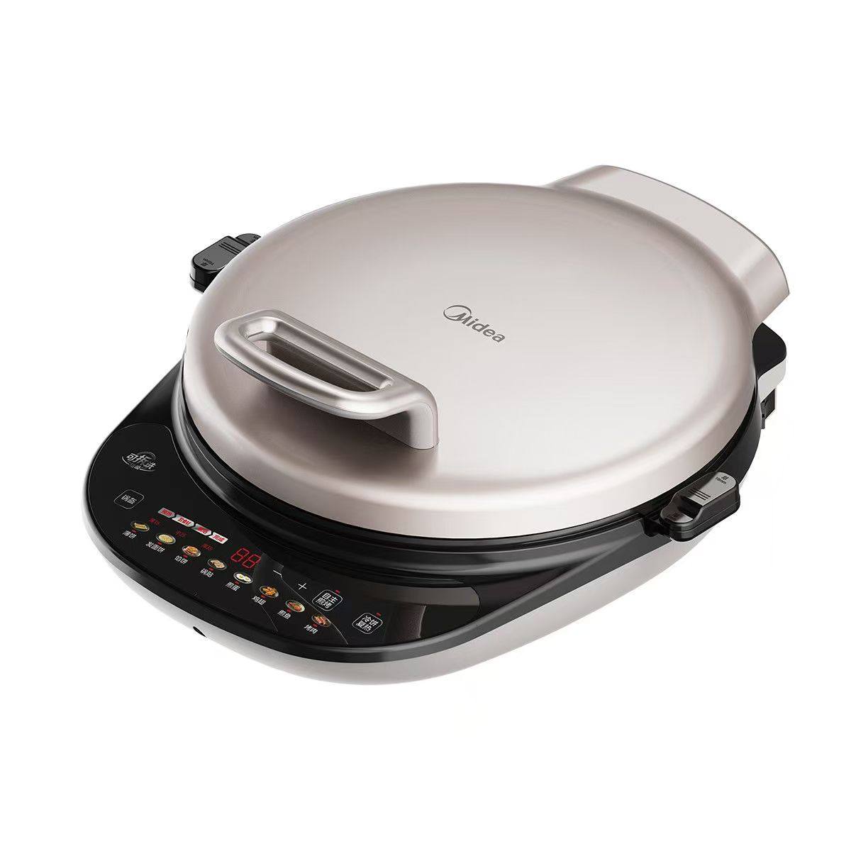 Midea/美的 MC-JS3466电饼铛加深悬浮双面加热可拆洗多功能煎烤机