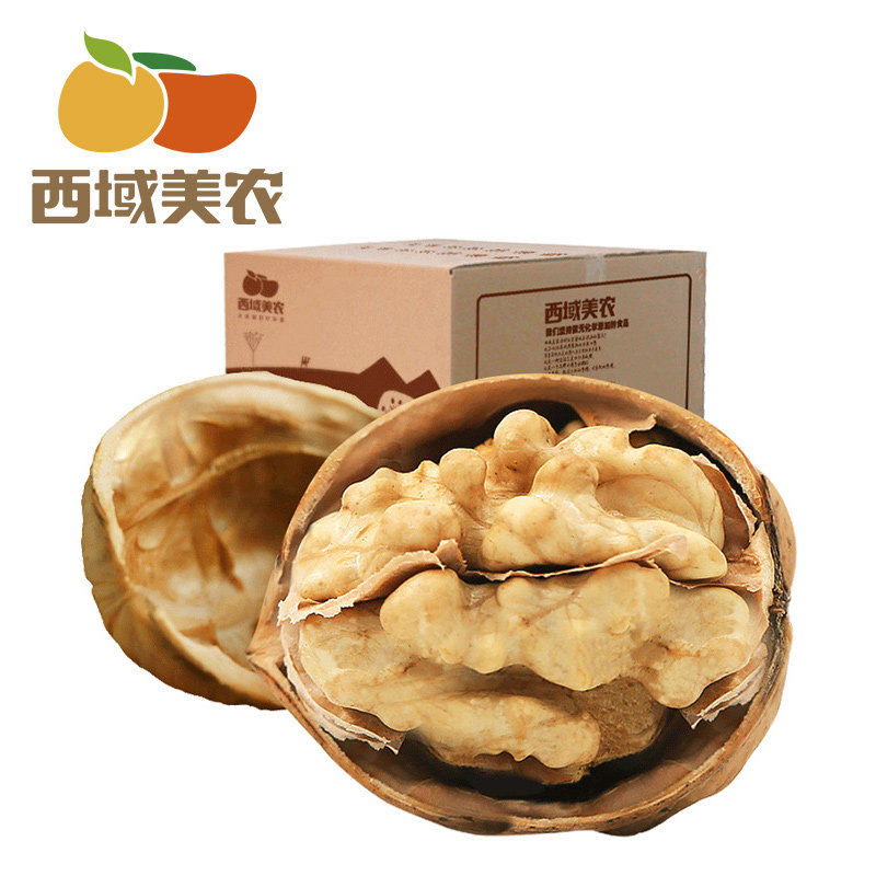 西域美农温宿185纸皮核桃3斤新疆坚果干果非核桃仁|msdalam kategori makanan ringan/Nuts/Specialty, Hickory/Nuts/pemanggangan, Walnut/Walnut mozek - dari Buy2taobao.com untuk memberikan perkhidmatan ejen Taobao profesional membeli