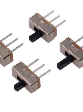 SS12D00G2/G3/G4/G5 小型拨动开关3脚2档横柄式1P2T柄高2/3/4/5MM