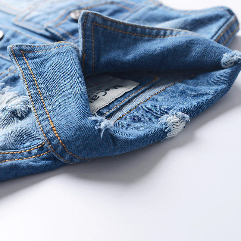 Gilet garcon ANGLECHEST en toile - Ref 2067419 Image 4