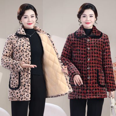 冬季新款保暖棉衣外套加绒加厚女
