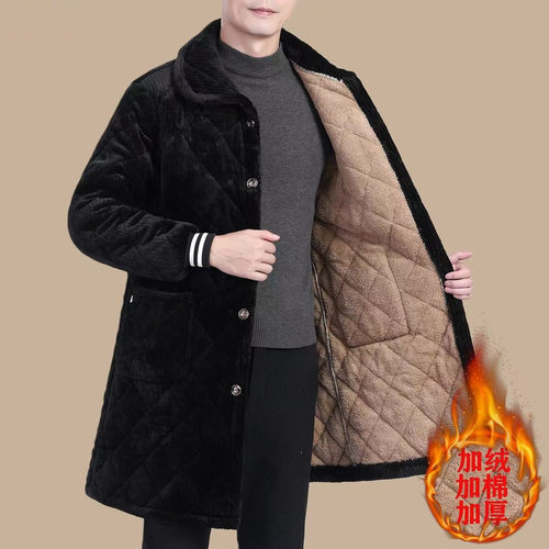 男士棉袄工作服宽松棉服防寒耐脏