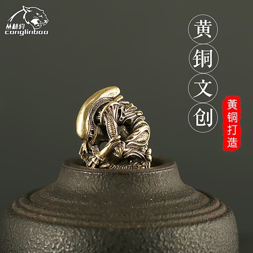 户外刀坠骷髅头吊坠挂饰挂件饰品