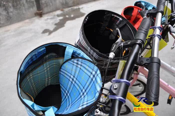 Panier pour vélo en toile - Ref 2259806 Image 3