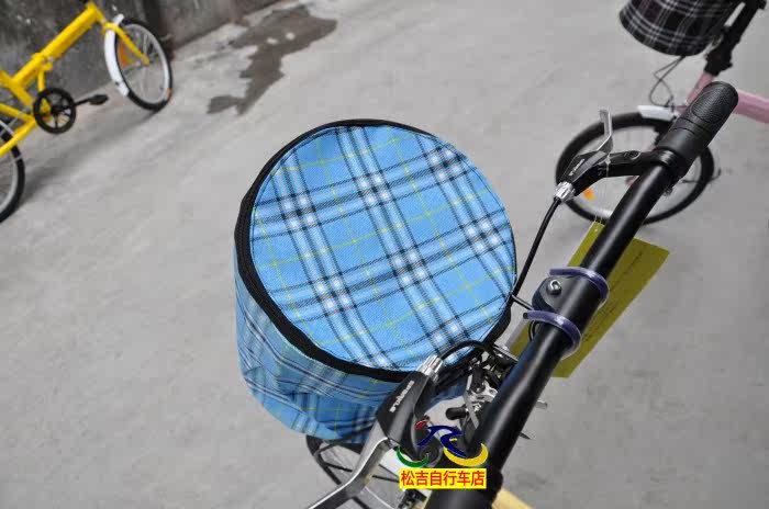 Panier pour vélo en toile - Ref 2259806 Image 4