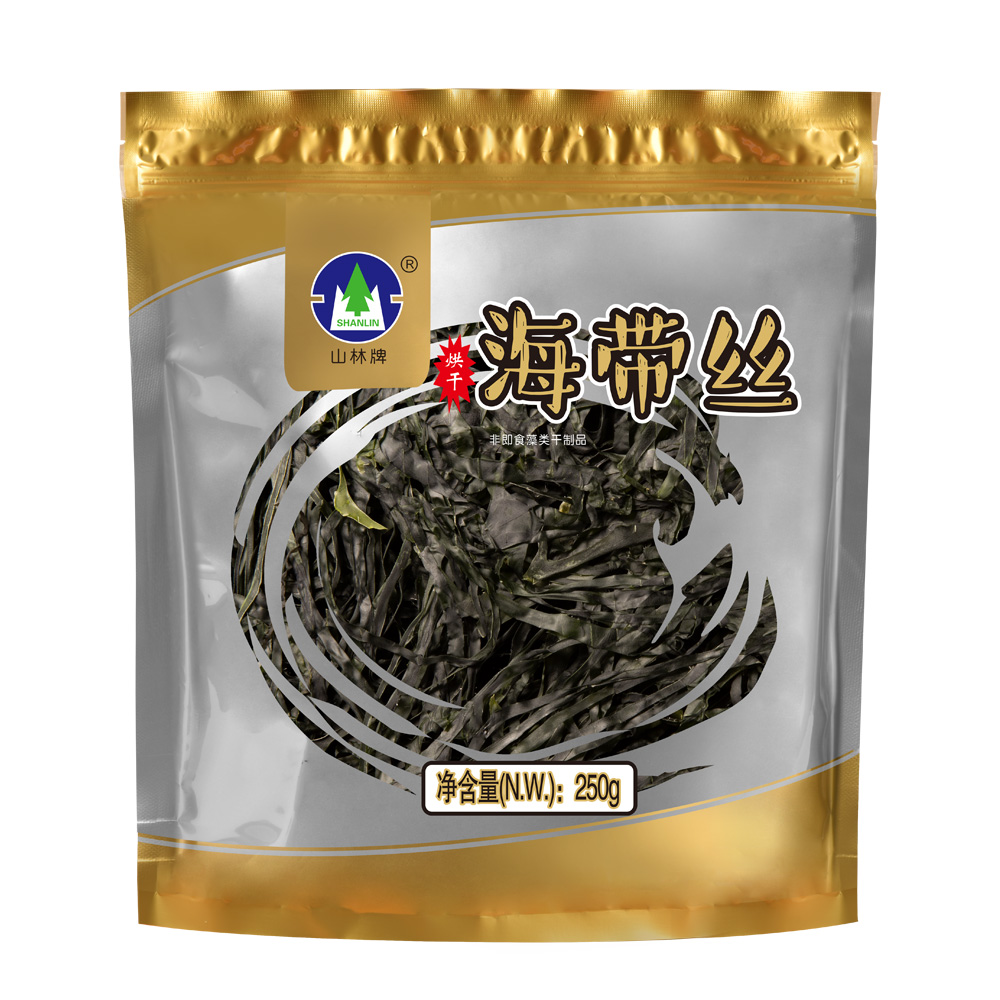 山林烘干海带丝250g干货干海产无沙原料福建凉拌火锅家用餐饮食堂