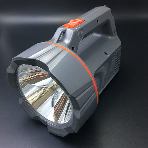 DP久量7049充电式大功率强光亮手提手电筒探照灯2000毫安5W长续航