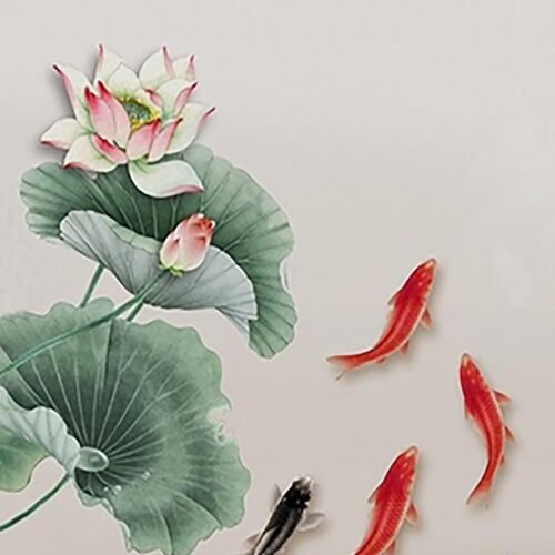 上海定制雕刻玻璃艺术中式风格