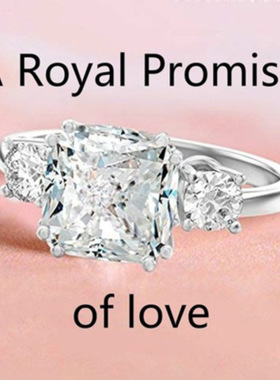 结婚饰品王妃仿真钻戒指
