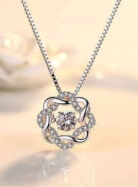 小众网红ins灵动八角形锁骨链