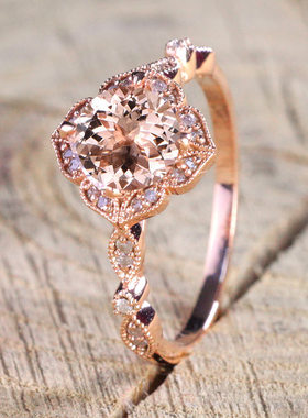 youngwish新款镶嵌18k公主女锆石