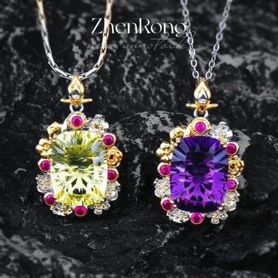 意大利织纹雕金高级珠宝项链