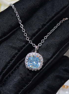 轻奢珠宝设计师仿真糖豆项链超闪