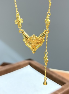 金店爆款狐狸面具手链国风东方神秘感仙气流苏狐狸吊坠结婚三金女