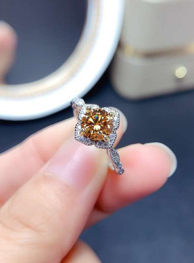 young直播引流款pt950女花边戒指