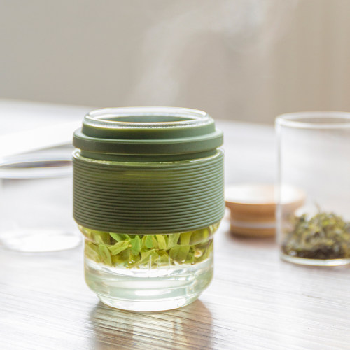 快客杯玻璃旅行茶具功夫茶杯