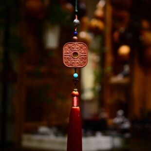 【壮的响亮】威震四方 雷击枣木 挂件饰品雕刻车挂 安神助眠