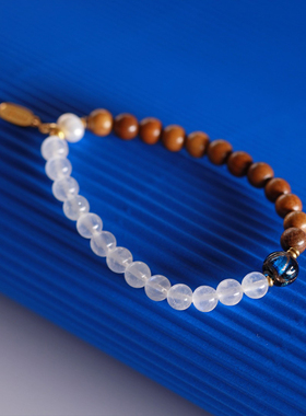 壮的响亮金丝楠木月光石百搭精致