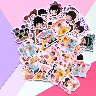 24-Hour Television Love Saves the Earth 自制手帐贴纸  40枚