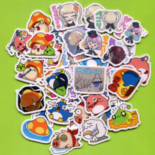 新枫之谷 MapleStory 自制手帐手机电脑相册防水动漫diy贴纸